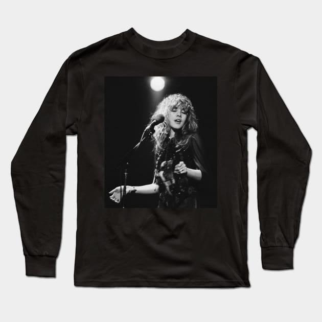 Stevie Nicks / 1948 Long Sleeve T-Shirt by Nakscil